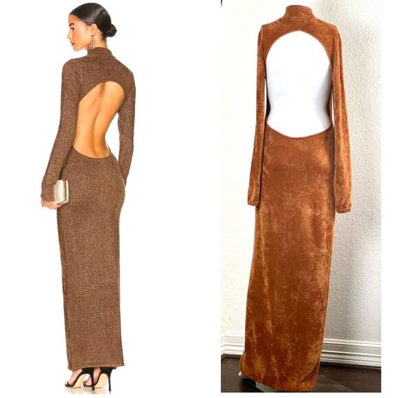 Revolve Ronny Kobo Susan Knit Holiday Collection Maxi - Picture 1 of 13